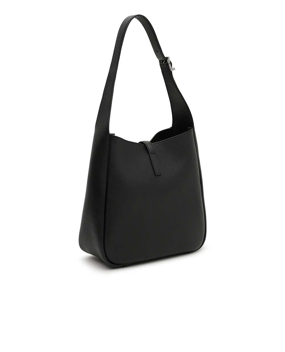 Шкіряна сумка Le 5 à 7 Saint Laurent 713938-AACQG, чорний колір • Купити в інтернет-магазині Kameron