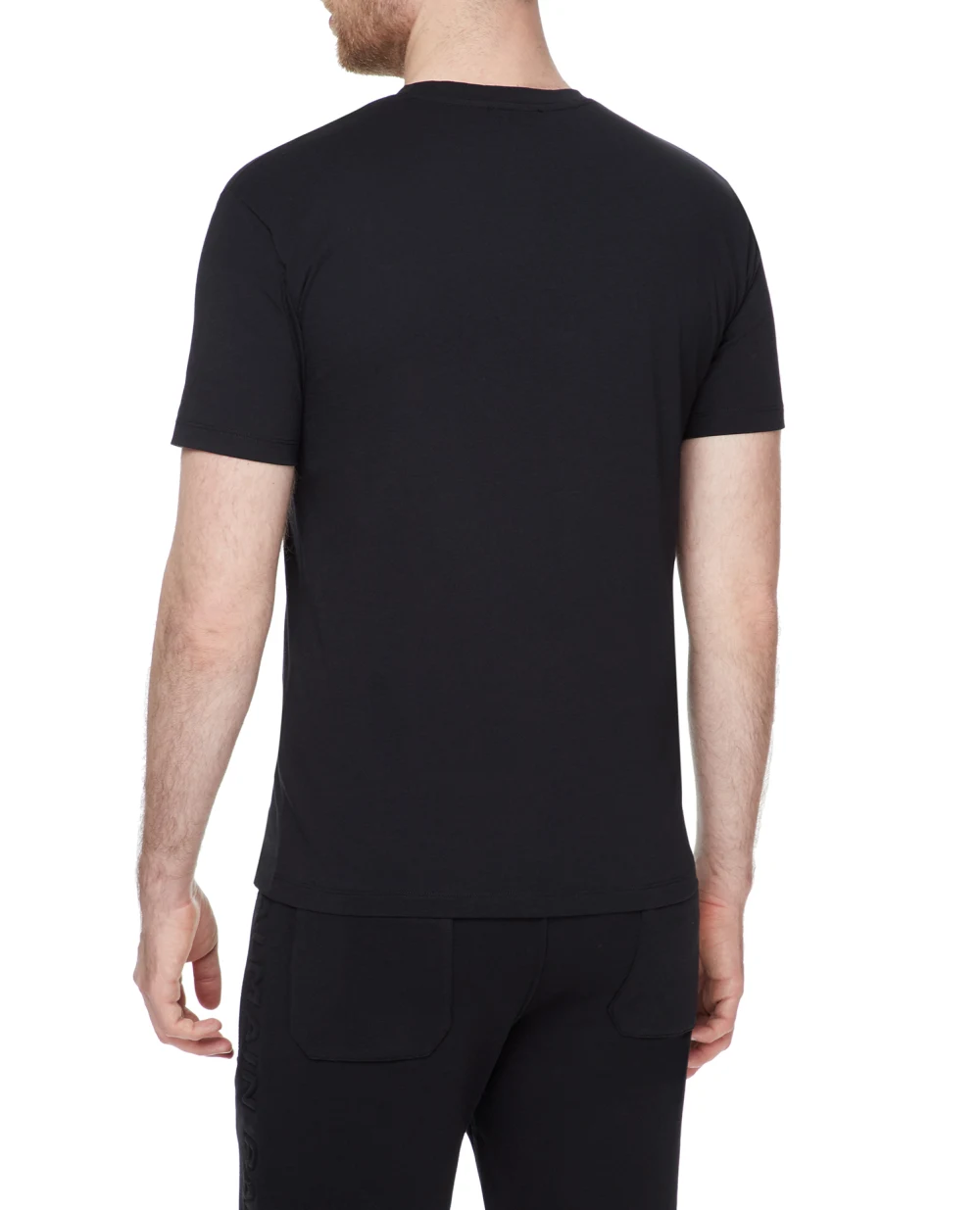 Футболка Balmain AH1EG000BB73, чорний колір • Купити в інтернет-магазині Kameron