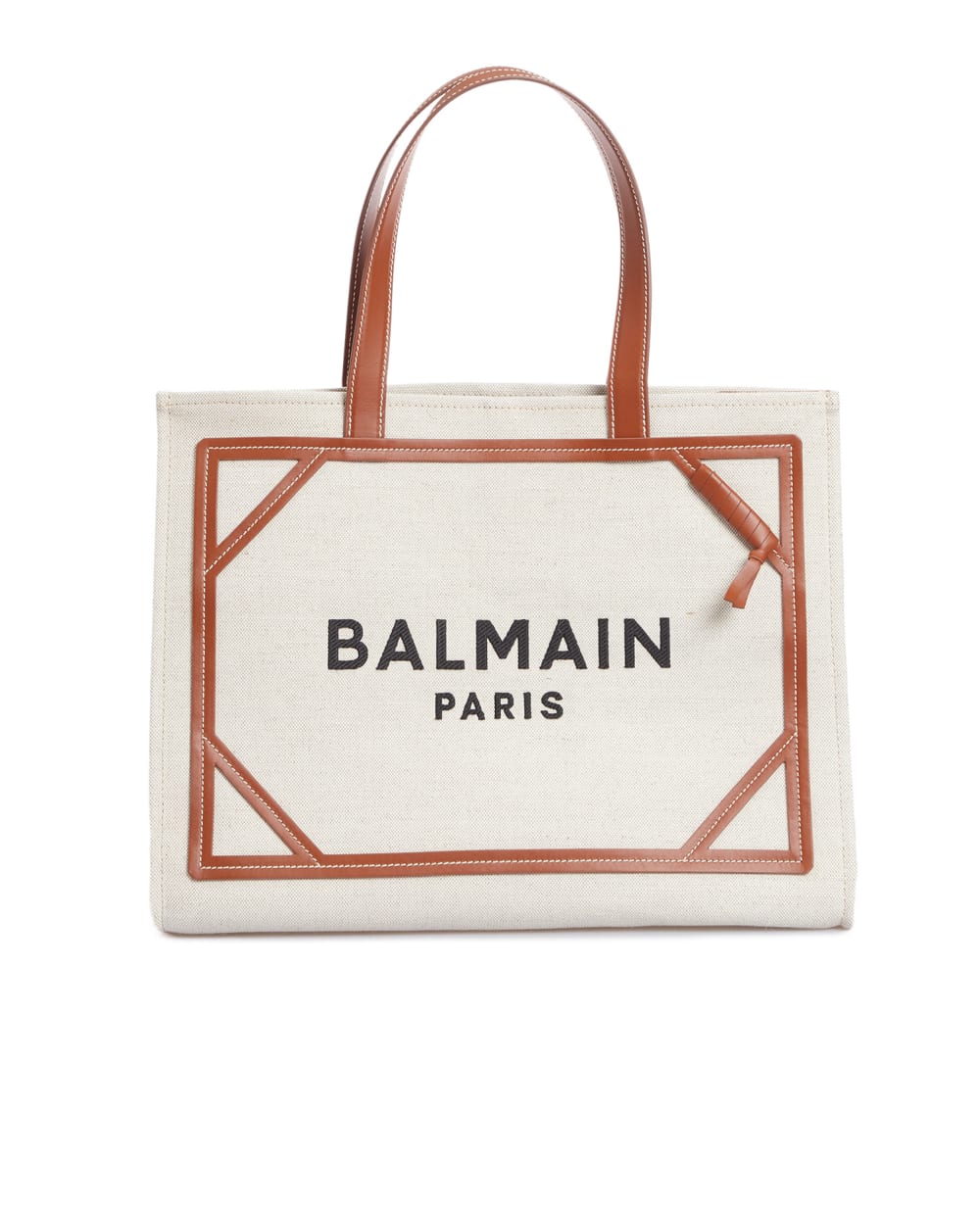 Сумка B-Army Shopper Medium Balmain AN1FF810TDCS, білий колір • Купити в інтернет-магазині Kameron