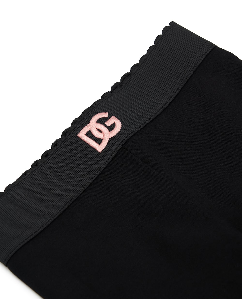 Детские леггинсы Dolce&Gabbana Kids L5JPB8-G7N9L-S, черный цвет • Купить в интернет-магазине Kameron