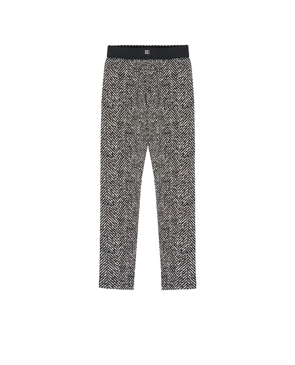 Дитячі легінси Dolce&Gabbana Kids L5JP5B-FSGDZ-S, сірий колір • Купити в інтернет-магазині Kameron
