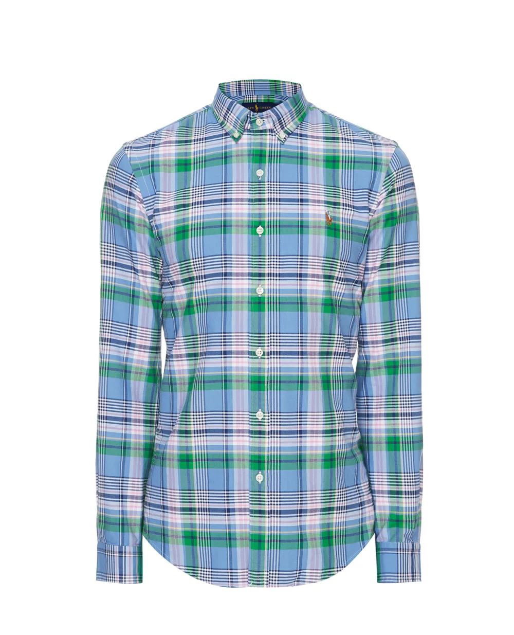 Рубашка Polo Ralph Lauren 710829448006, разноцветный цвет • Купить в интернет-магазине Kameron