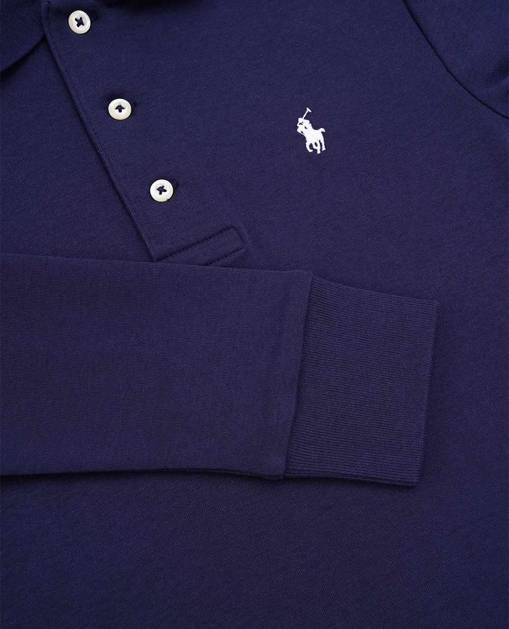 Детское хлопковое поло Polo Ralph Lauren Kids 322923026001, темно-синий цвет • Купить в интернет-магазине Kameron