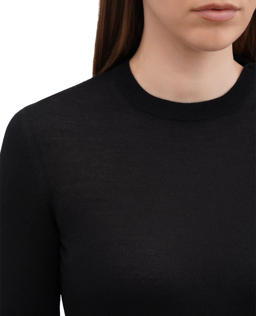 Джемпер Saint Laurent 766929-YAPK2, чорний колір • Купити в інтернет-магазині Kameron