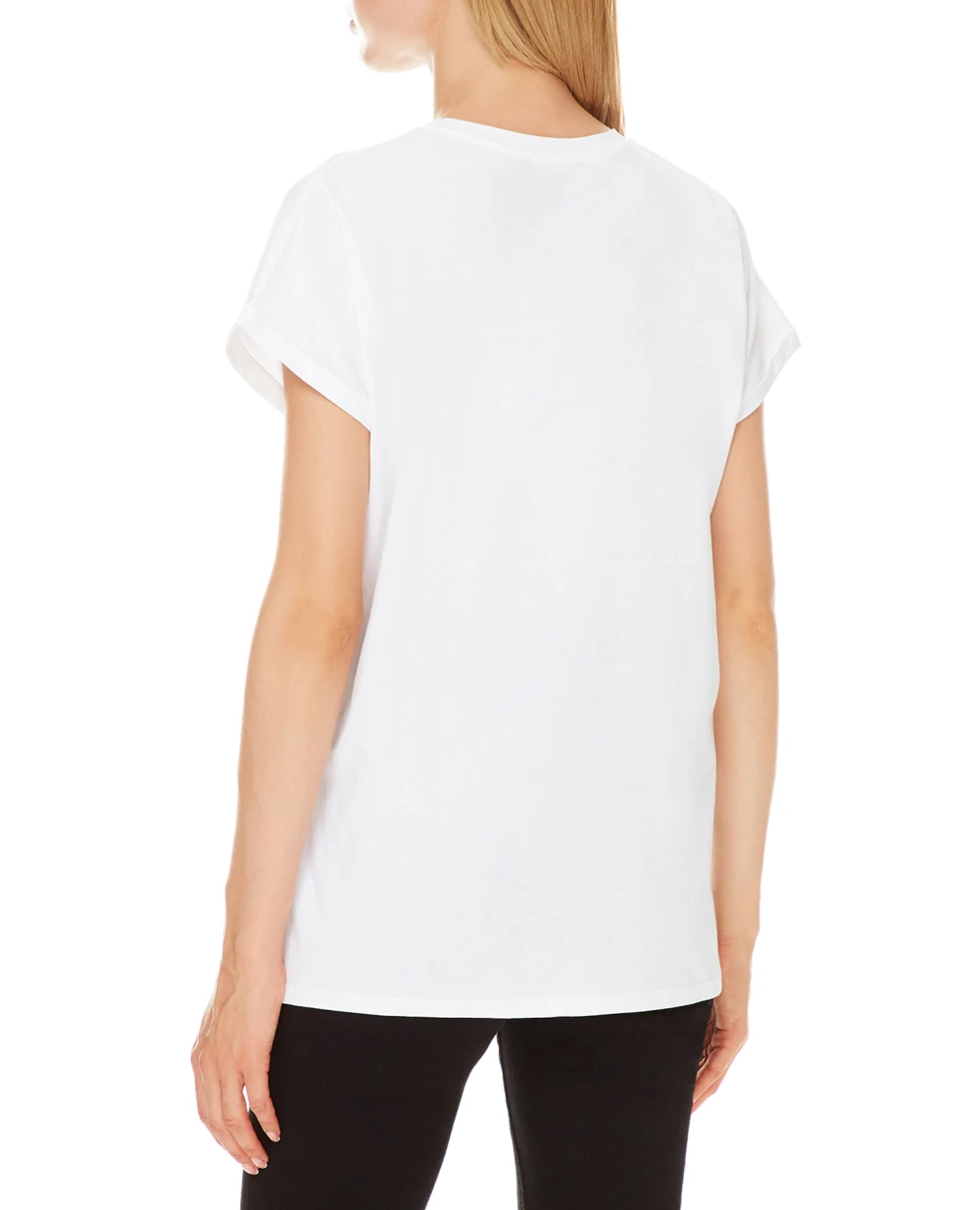 Футболка Balmain WF1EF010B013, белый цвет • Купить в интернет-магазине Kameron