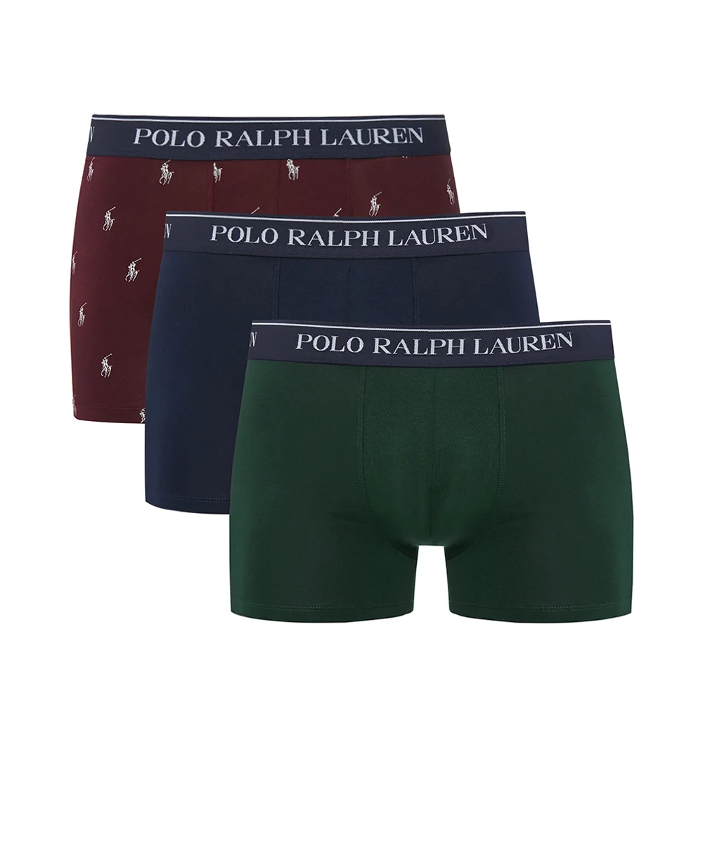 Боксеры ( 3шт. ) Polo Ralph Lauren 714830299159, разноцветный цвет • Купить в интернет-магазине Kameron
