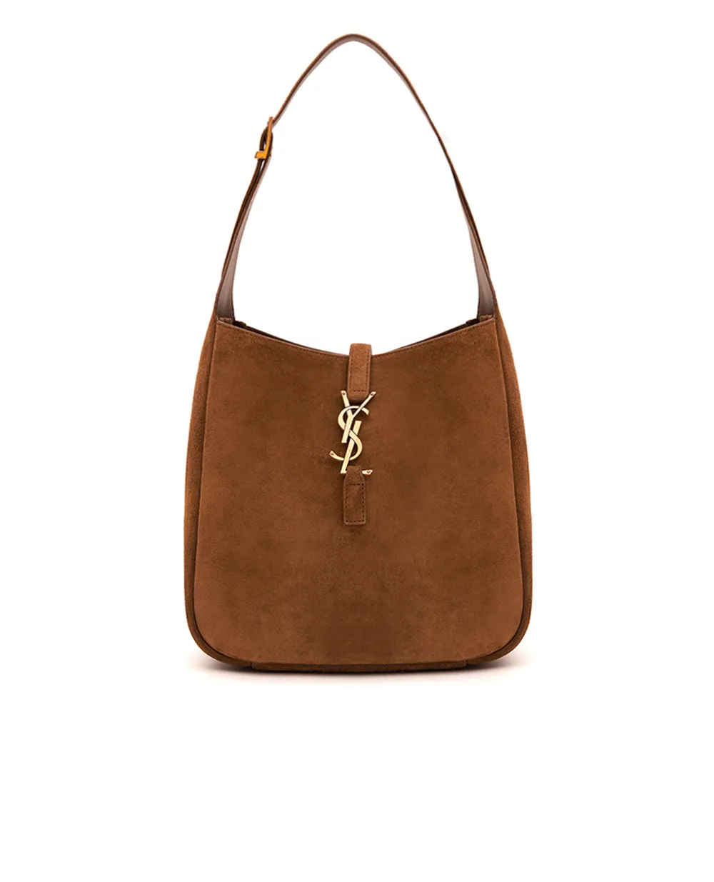 Сумка Le 5 À 7 smail Saint Laurent 713938-1U80W, коричневий колір • Купити в інтернет-магазині Kameron