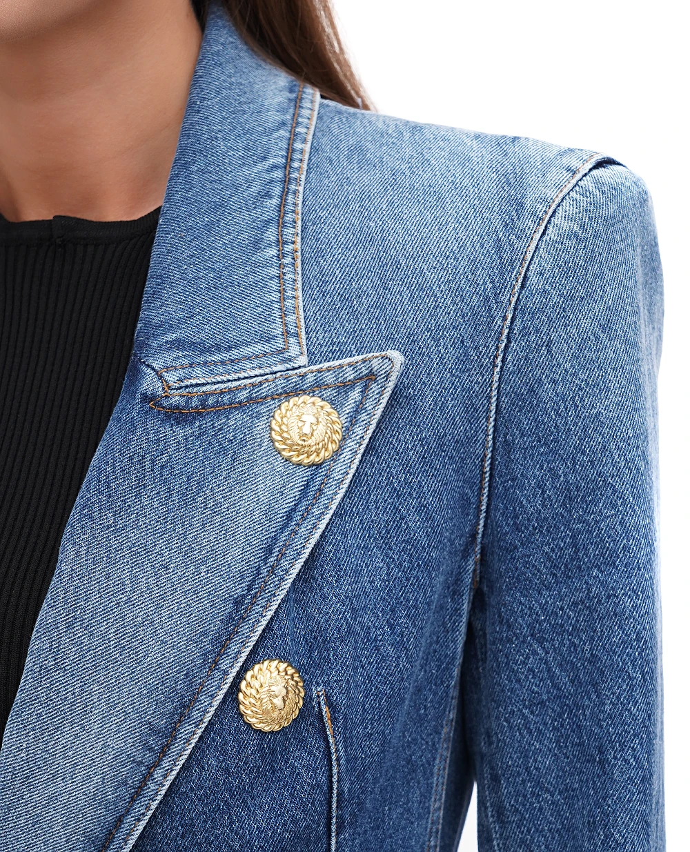 Жакет Balmain CF0SI506DE32, синий цвет • Купить в интернет-магазине Kameron