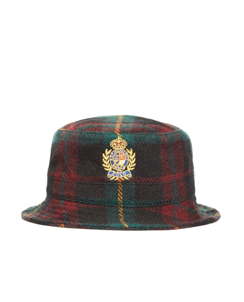 Шерстяная панама Polo Ralph Lauren 710852051001, разноцветный цвет • Купить в интернет-магазине Kameron