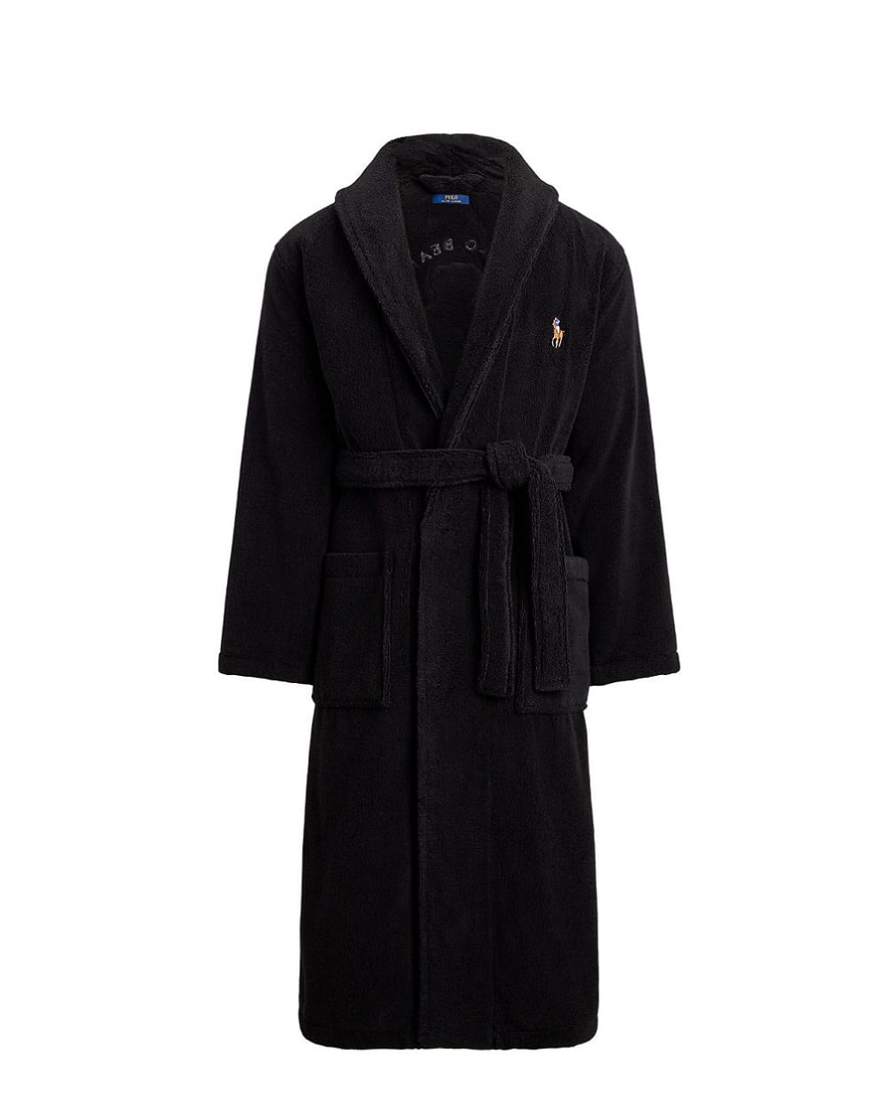 Халат Polo Ralph Lauren 714966109002, черный цвет • Купить в интернет-магазине Kameron