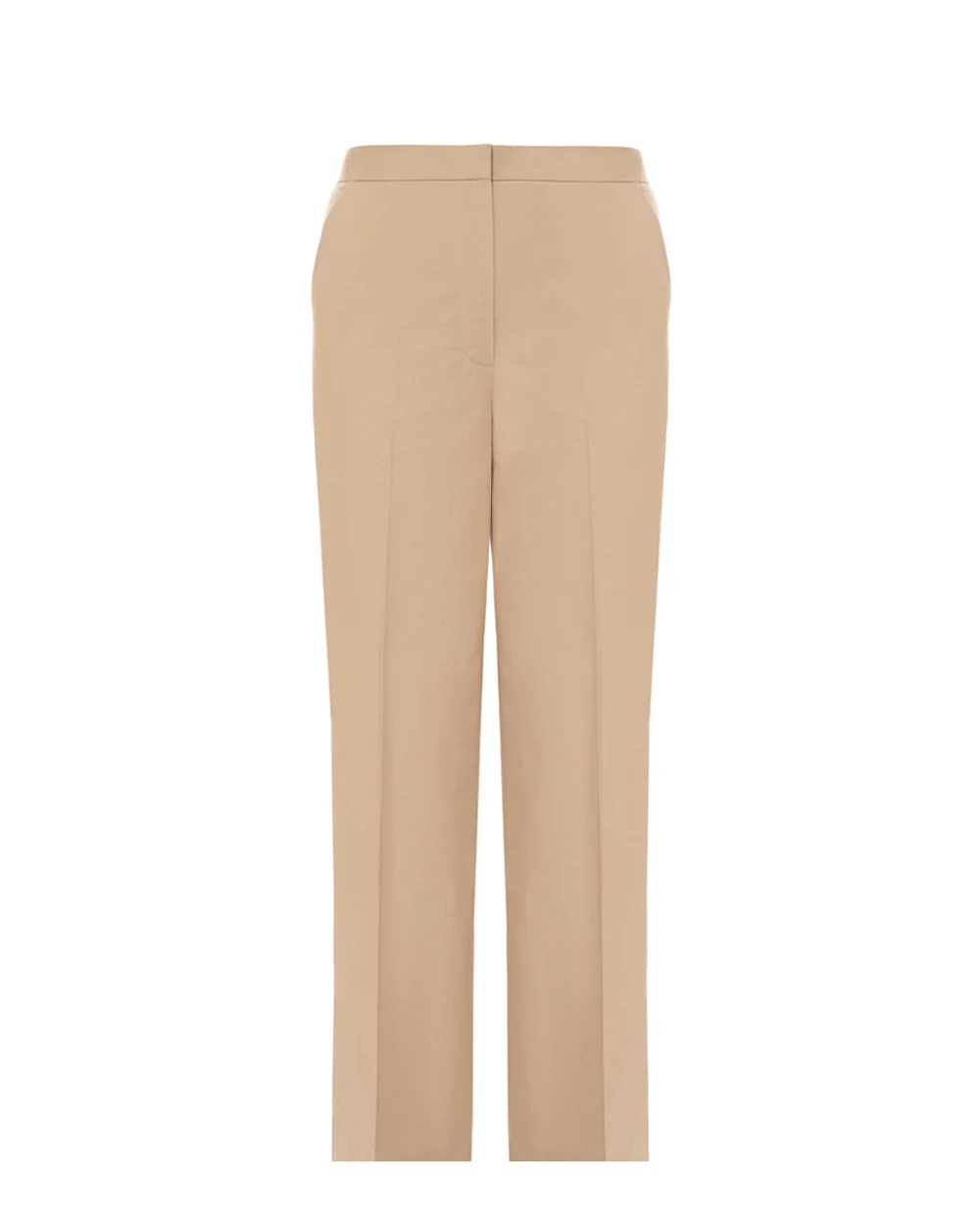 Брюки с широкими штанинами Yves Salomon 26EYP018XXCOSA, бежевый цвет • Купить в интернет-магазине Kameron