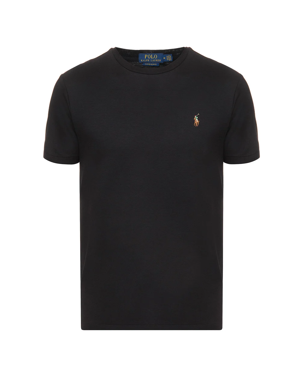 Футболка Polo Ralph Lauren 710740727001, чорний колір • Купити в інтернет-магазині Kameron