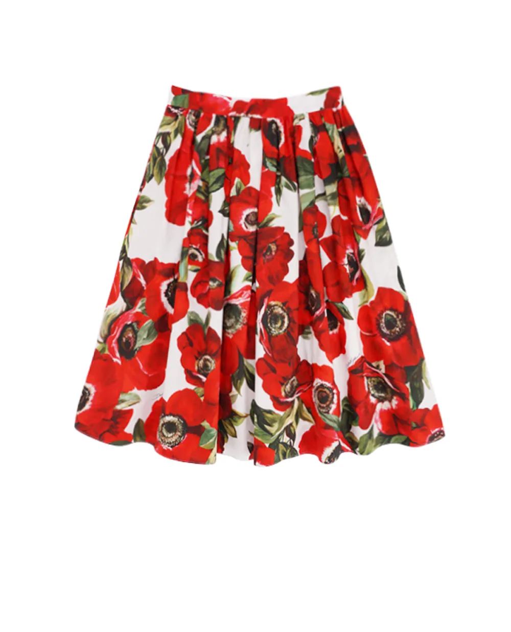Детская юбка Dolce&Gabbana Kids L54I94-HS5Q4-B, белый цвет • Купить в интернет-магазине Kameron