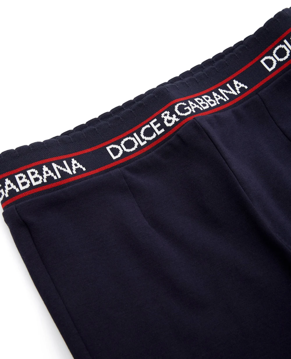 Детские леггинсы Dolce&Gabbana Kids L5JP6V-G7WYT-S, темно-синий цвет • Купить в интернет-магазине Kameron