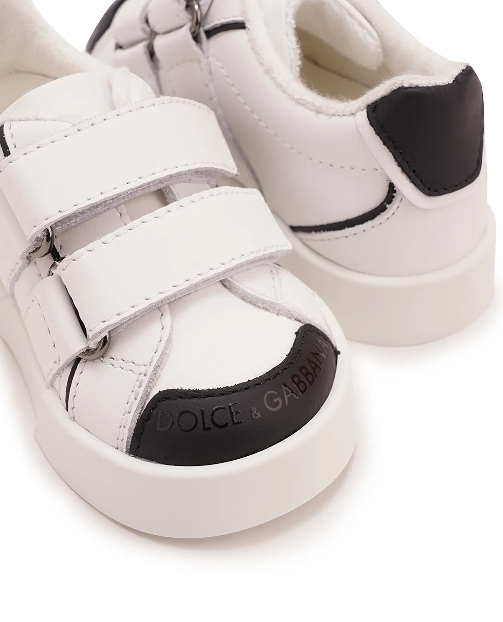 Детские кроссовки Dolce&Gabbana Kids DN0186-A3394, белый цвет • Купить в интернет-магазине Kameron