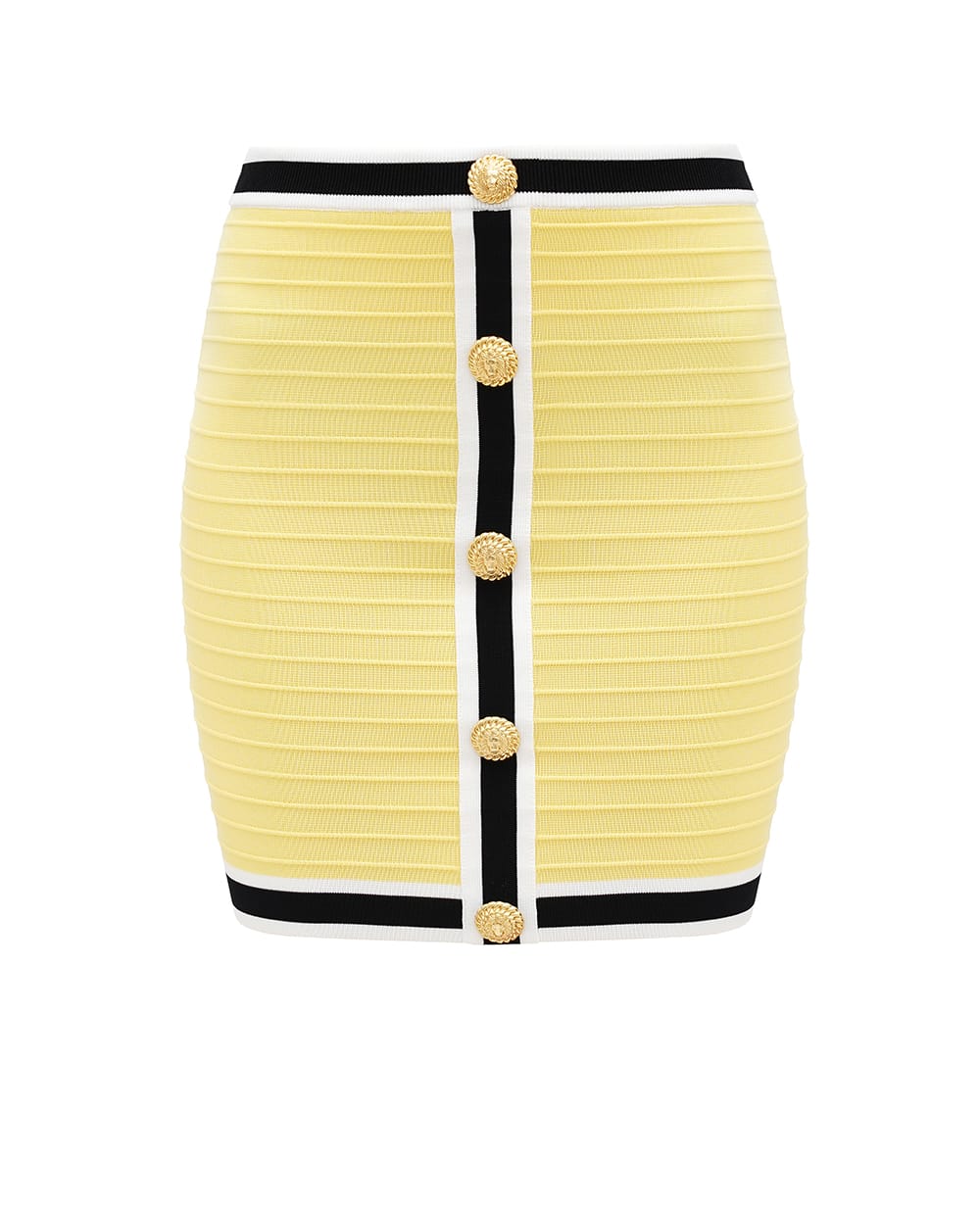 Спідниця Balmain CF2LB291KG04, жовтий колір • Купити в інтернет-магазині Kameron