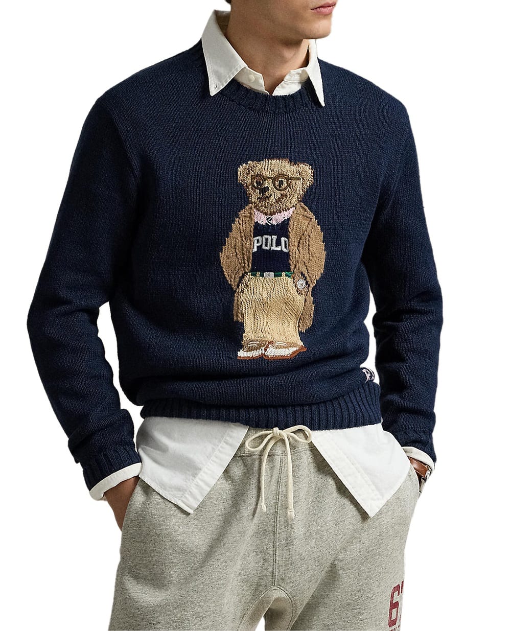 Светр Polo Bear Polo Ralph Lauren 710970284001, темно-синій колір • Купити в інтернет-магазині Kameron
