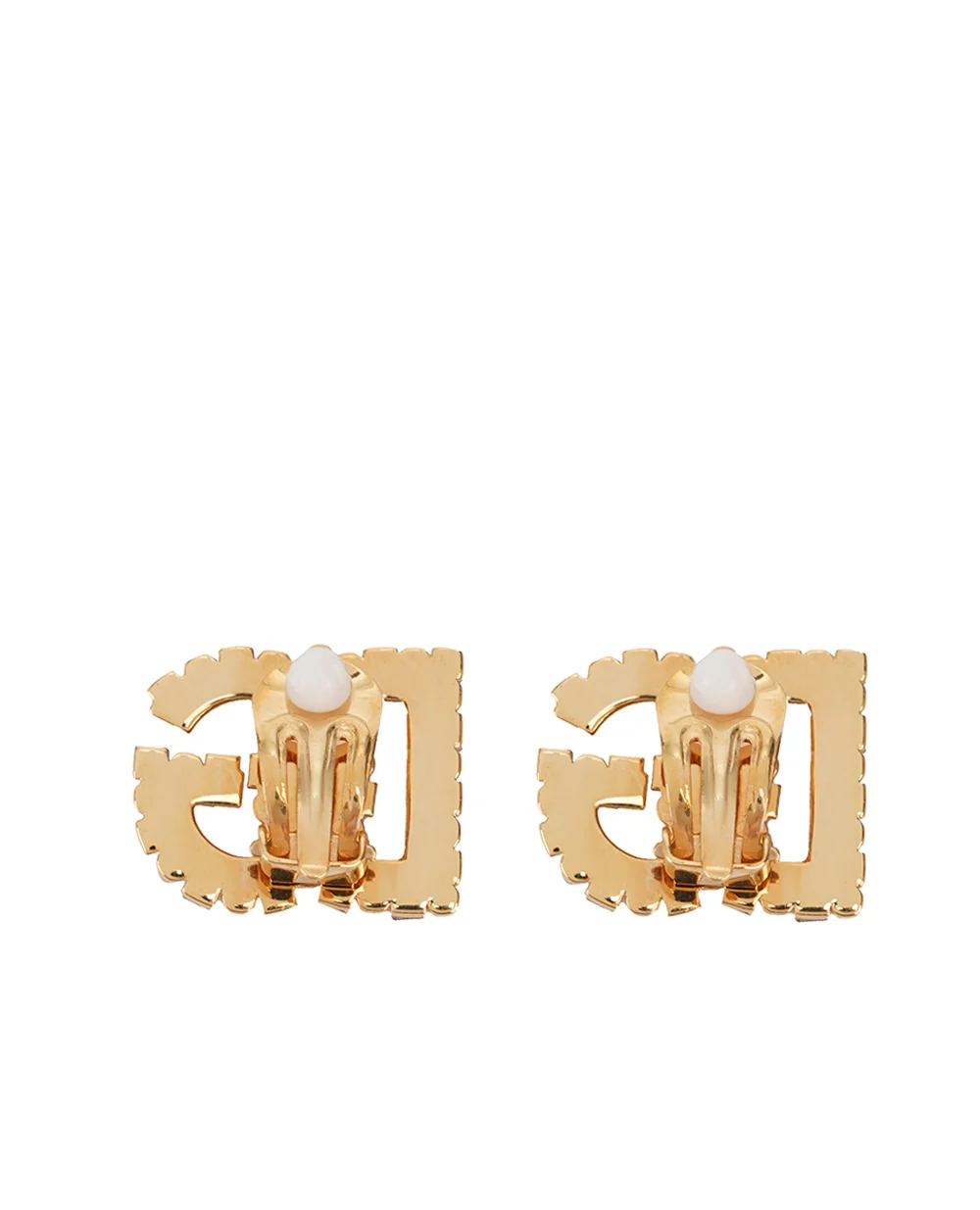 Сережки DG Logo Dolce&Gabbana WER2L4-W1111, золотий колір • Купити в інтернет-магазині Kameron
