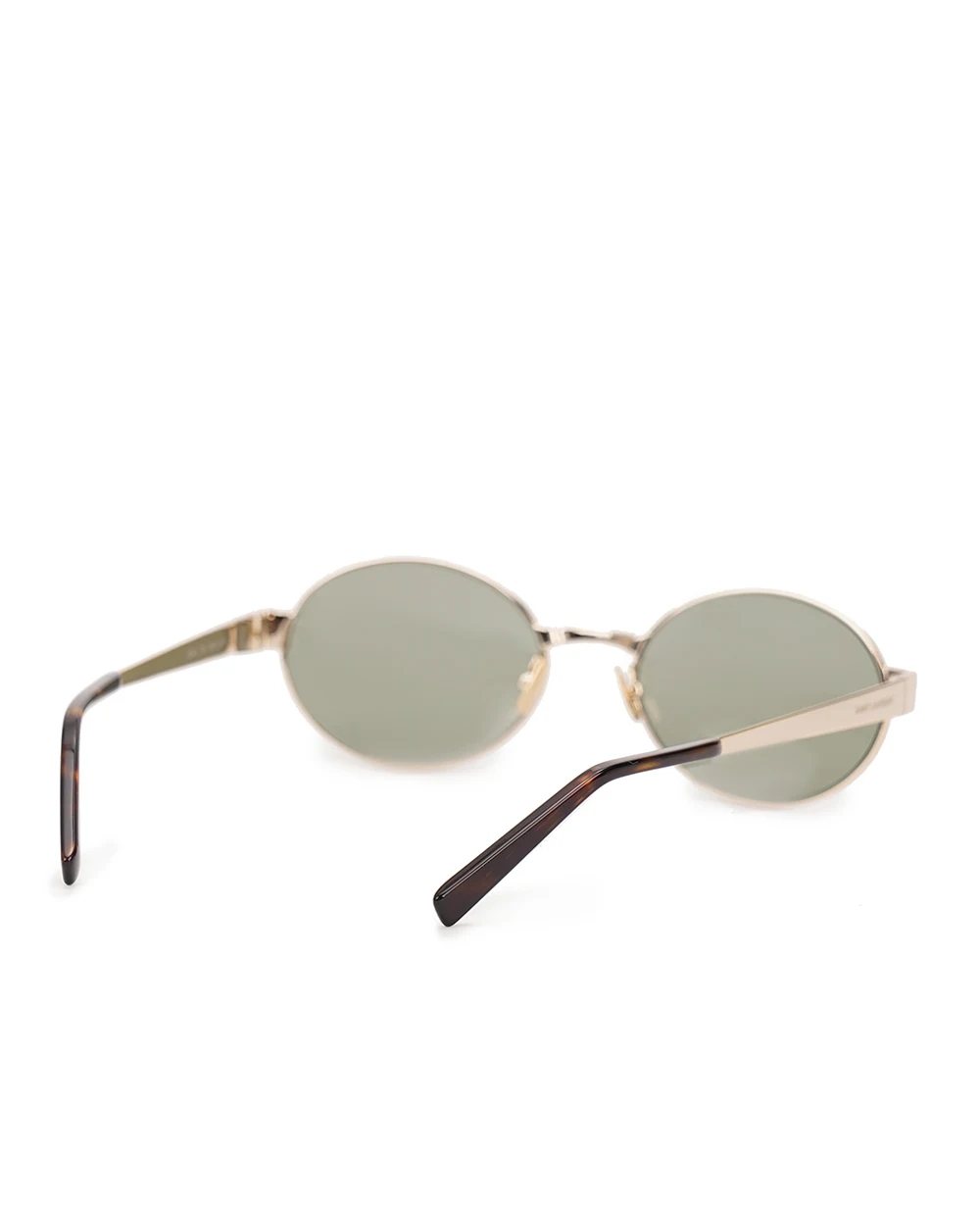 Солнцезащитные очки Saint Laurent 779851-Y9902, зеленый цвет • Купить в интернет-магазине Kameron