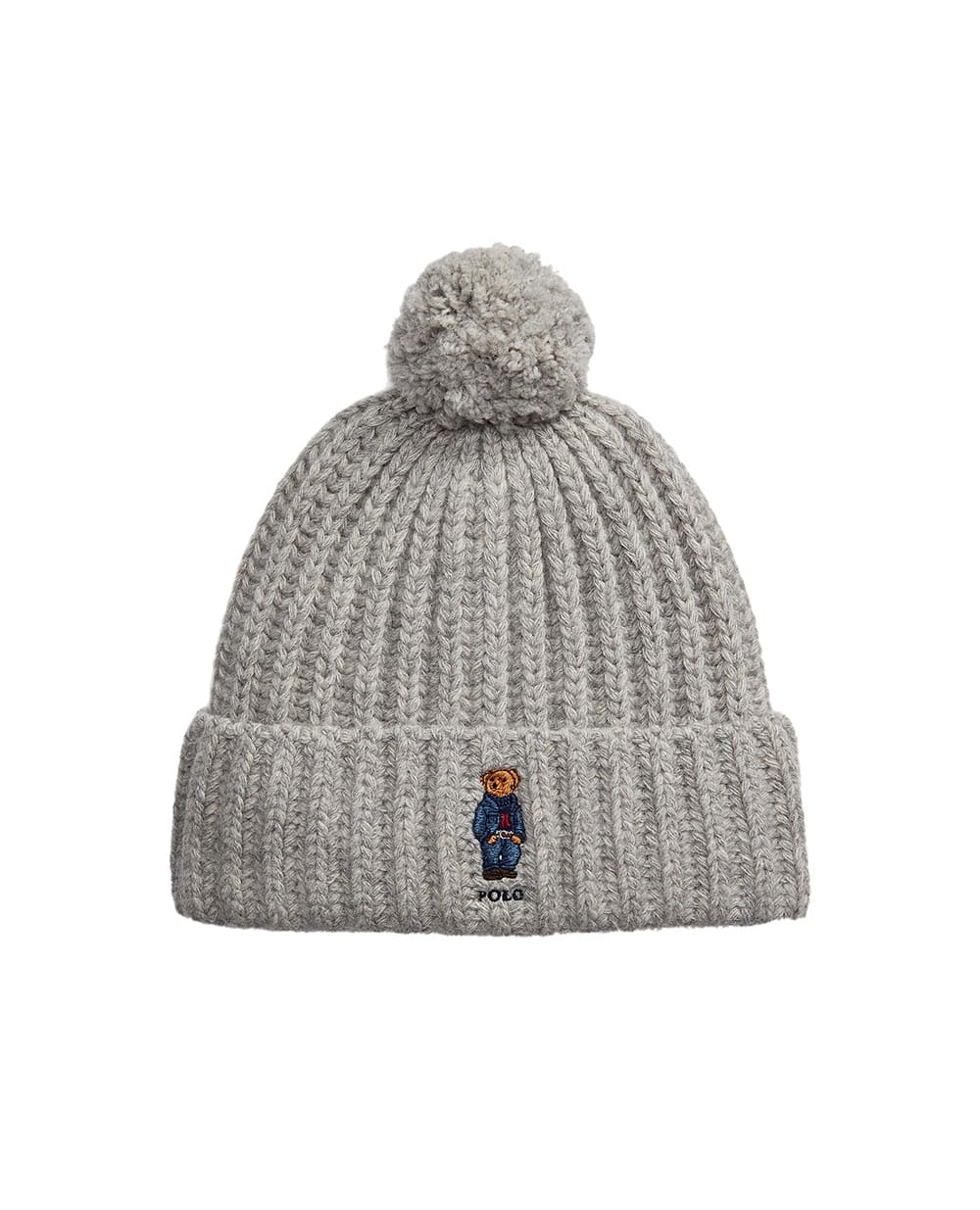 Шапка Polo Bear Polo Ralph Lauren 455936112001, сірий колір • Купити в інтернет-магазині Kameron