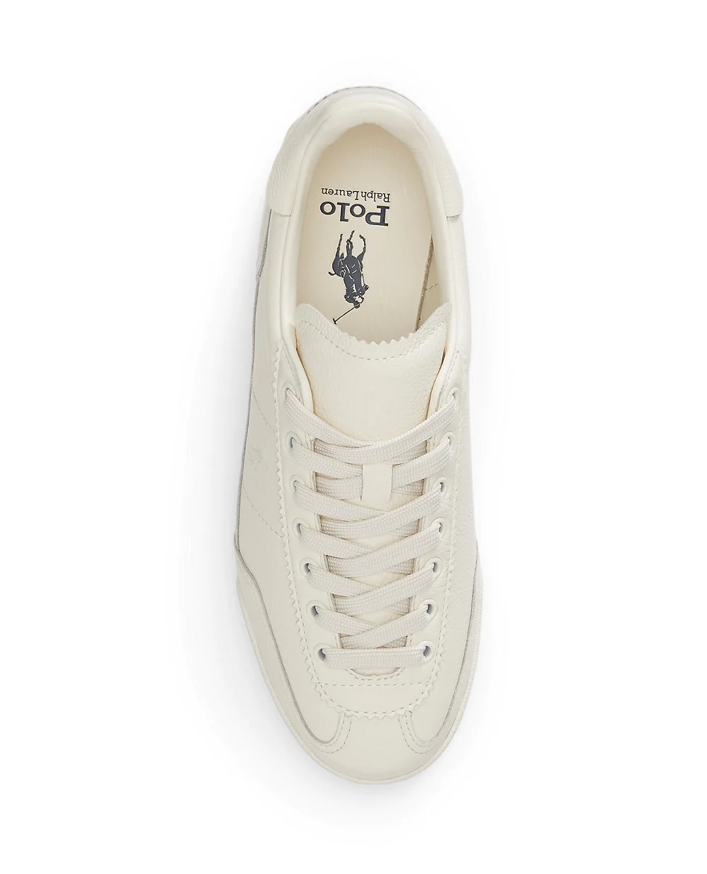 Кросівки Hester зі шкіри Polo Ralph Lauren 804P04917001, кремовий колір • Купити в інтернет-магазині Kameron