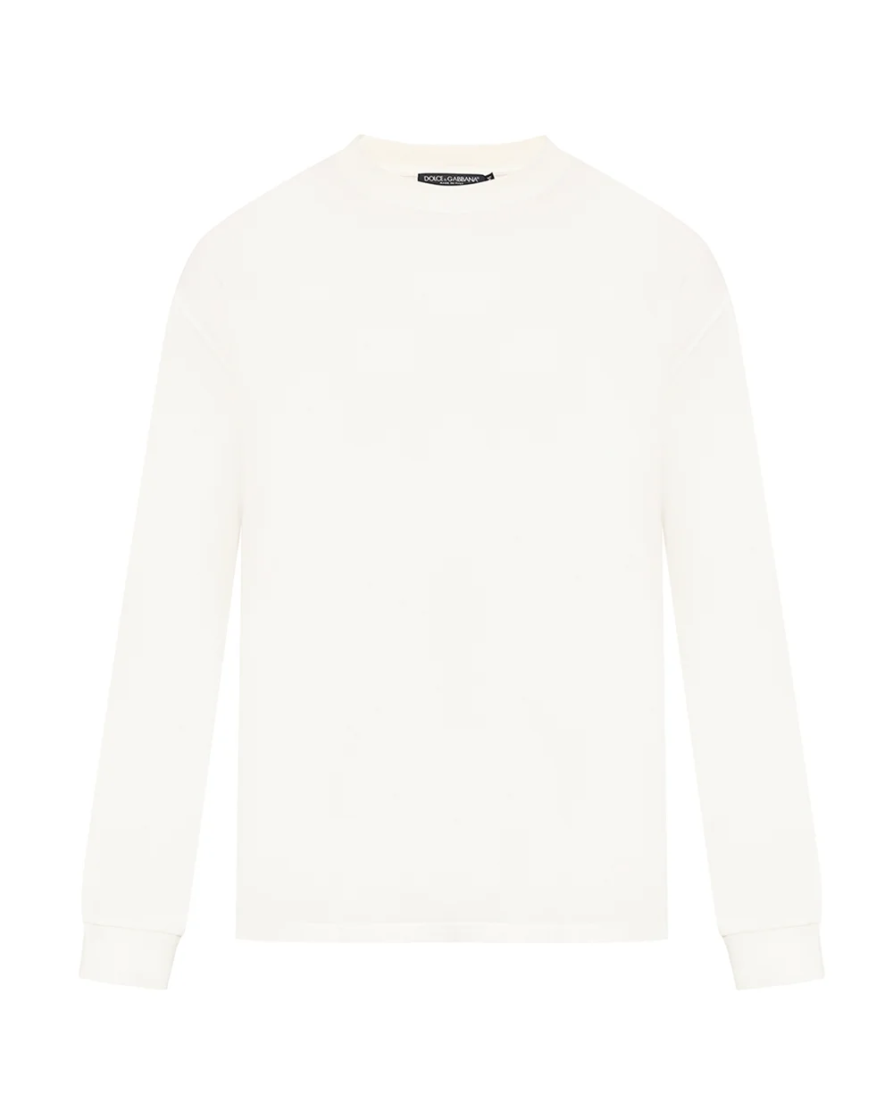 Лонгслів Dolce&Gabbana G8SY0T-G7PK5, білий колір • Купити в інтернет-магазині Kameron