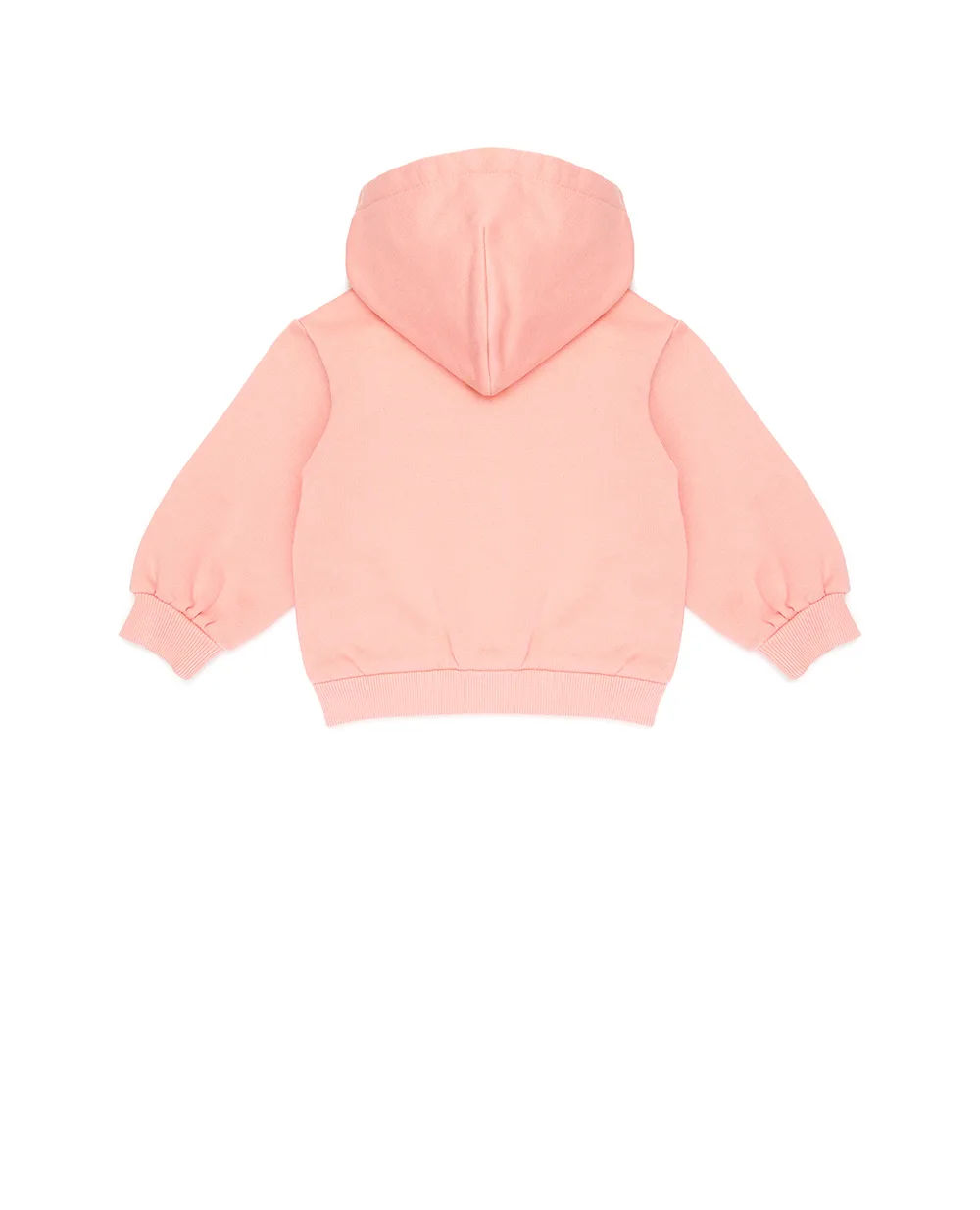 Дитяча толстовка з капюшоном (комплект) Dolce&Gabbana Kids L2JWCT-G7PQR, рожевий колір • Купити в інтернет-магазині Kameron