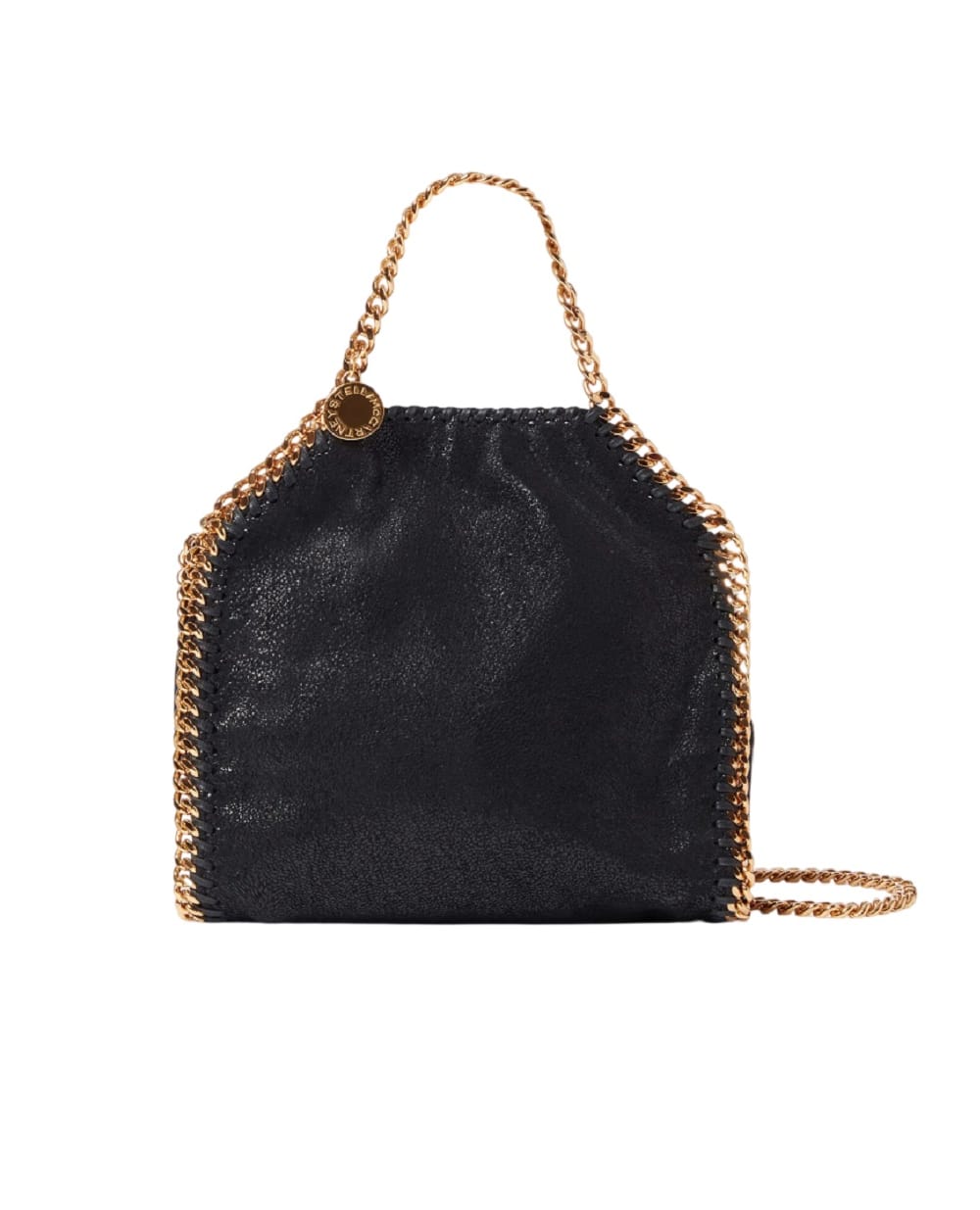 Миниатюрная сумка-тоут Falabella Stella McCartney 391698W9355, черный цвет • Купить в интернет-магазине Kameron