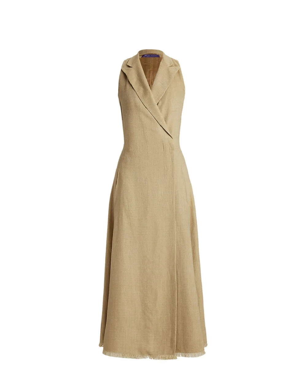Сукня Ralph Lauren Collection 290966329001, бежевий колір • Купити в інтернет-магазині Kameron