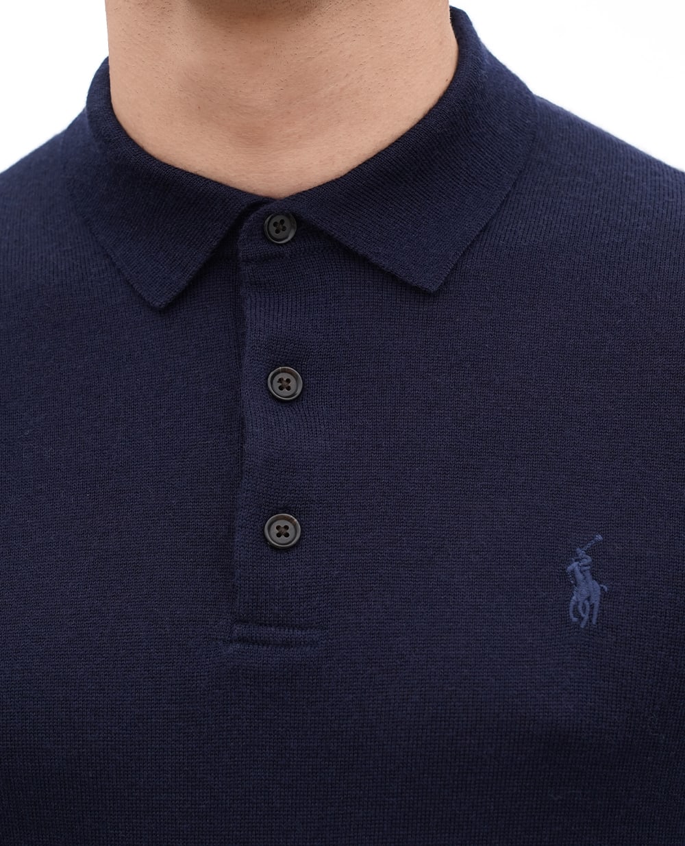 Поло Polo Ralph Lauren 710876852003, темно-синий цвет • Купить в интернет-магазине Kameron