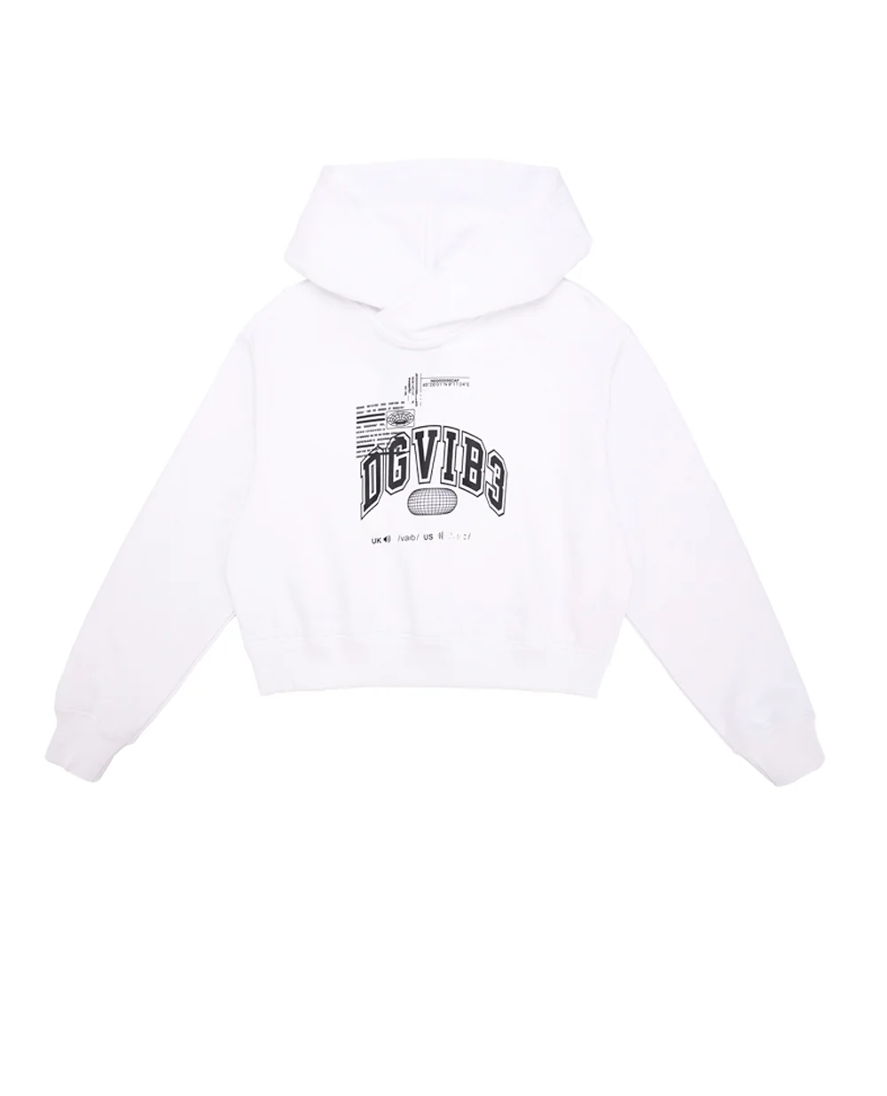 Детское худи (костюм) Dolce&Gabbana Kids L8JWAO-G7M6W, белый цвет • Купить в интернет-магазине Kameron