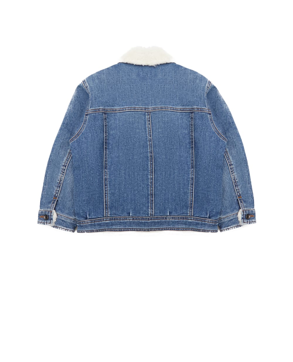 Джинсовая куртка Dolce&Gabbana Kids L42B07-LD908-S, синий цвет • Купить в интернет-магазине Kameron