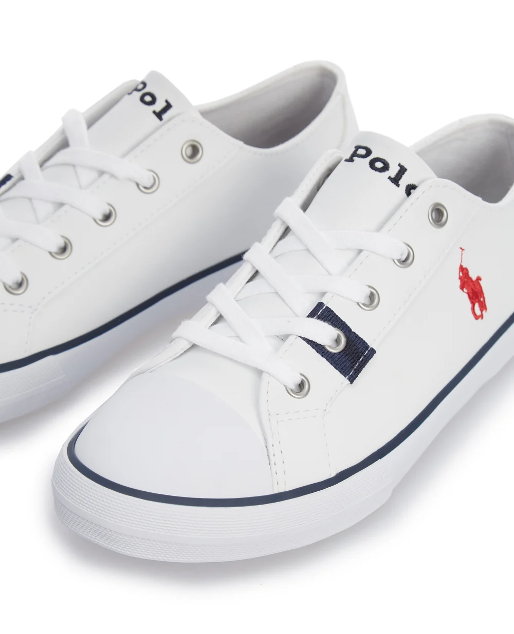 Дитячі кеди Polo Ralph Lauren Kids RF102357-J, білий колір • Купити в інтернет-магазині Kameron