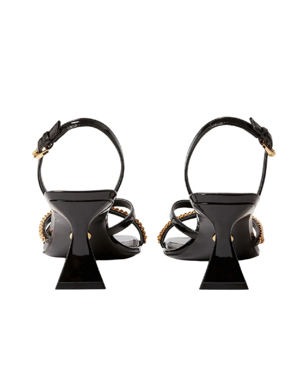 Босоножки Elsa лакированные Stella McCartney 810626AP0AP0, черный цвет • Купить в интернет-магазине Kameron