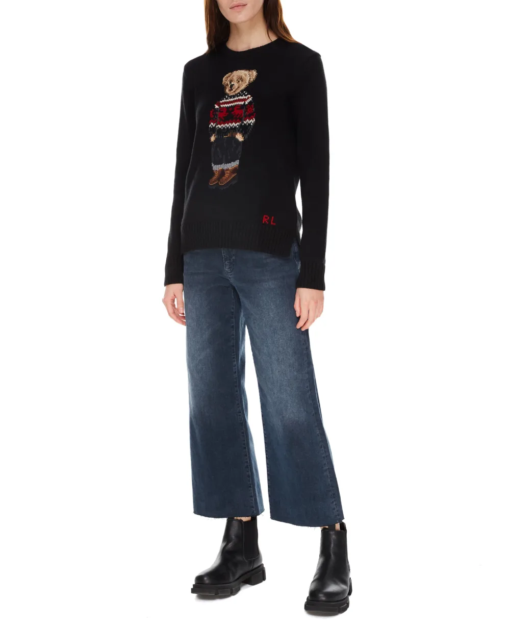 Джемпер Polo Ralph Lauren 211847029002, черный цвет • Купить в интернет-магазине Kameron