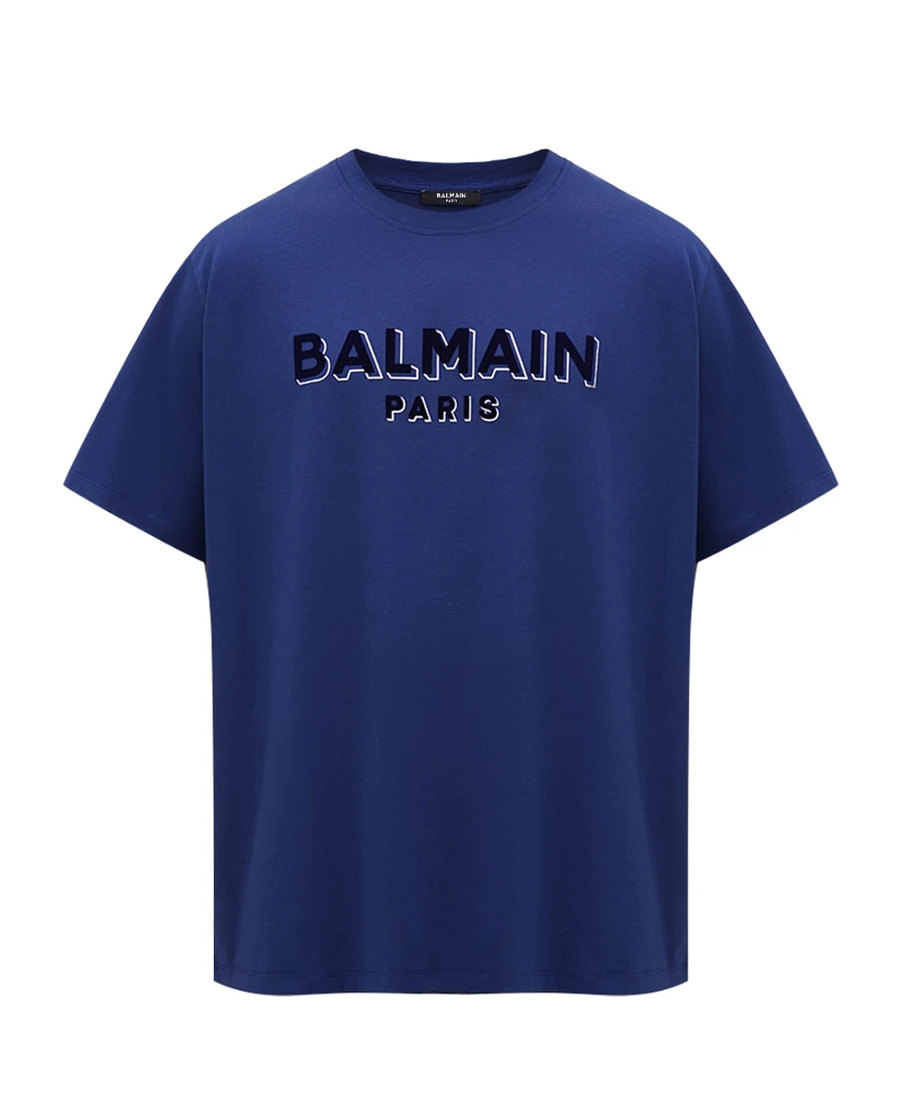 Футболка Balmain CH1EG010BB99, синий цвет • Купить в интернет-магазине Kameron