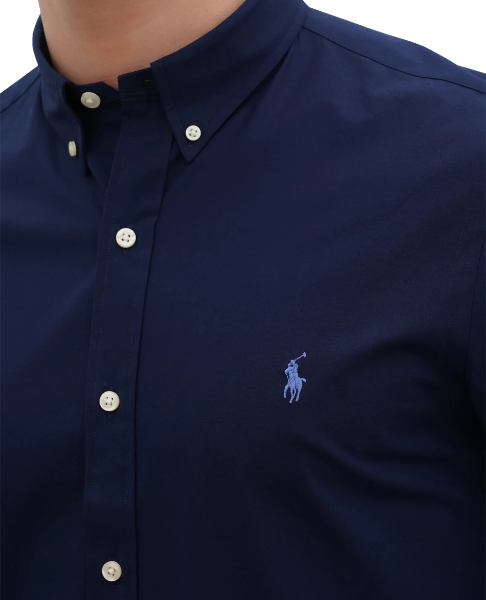 Рубашка Polo Ralph Lauren 710928254001, темно-синий цвет • Купить в интернет-магазине Kameron