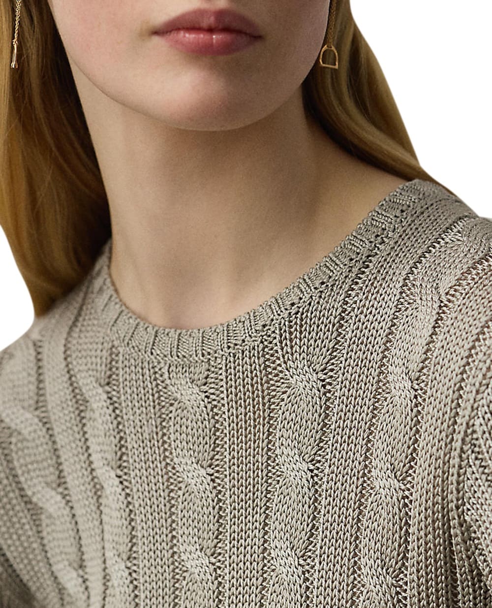 Свитер из шёлка Ralph Lauren Collection 290900054034, серый цвет • Купить в интернет-магазине Kameron