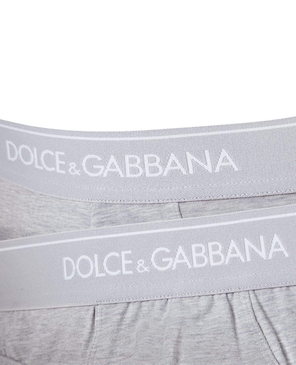 Брифы (2 шт.) Dolce&Gabbana M9C03J-ONN95, серый цвет • Купить в интернет-магазине Kameron