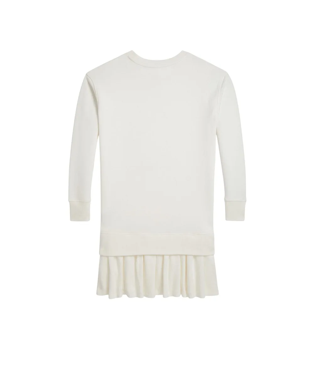 Детское платье флисовое Polo Bear Polo Ralph Lauren Kids 313A99233001, кремовый цвет • Купить в интернет-магазине Kameron