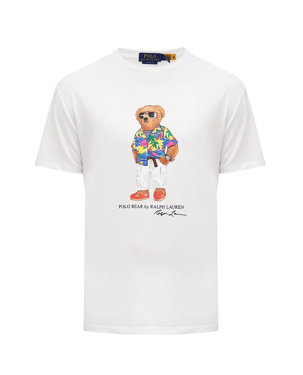 Футболка Polo Bear Polo Ralph Lauren 710854497032, белый цвет • Купить в интернет-магазине Kameron