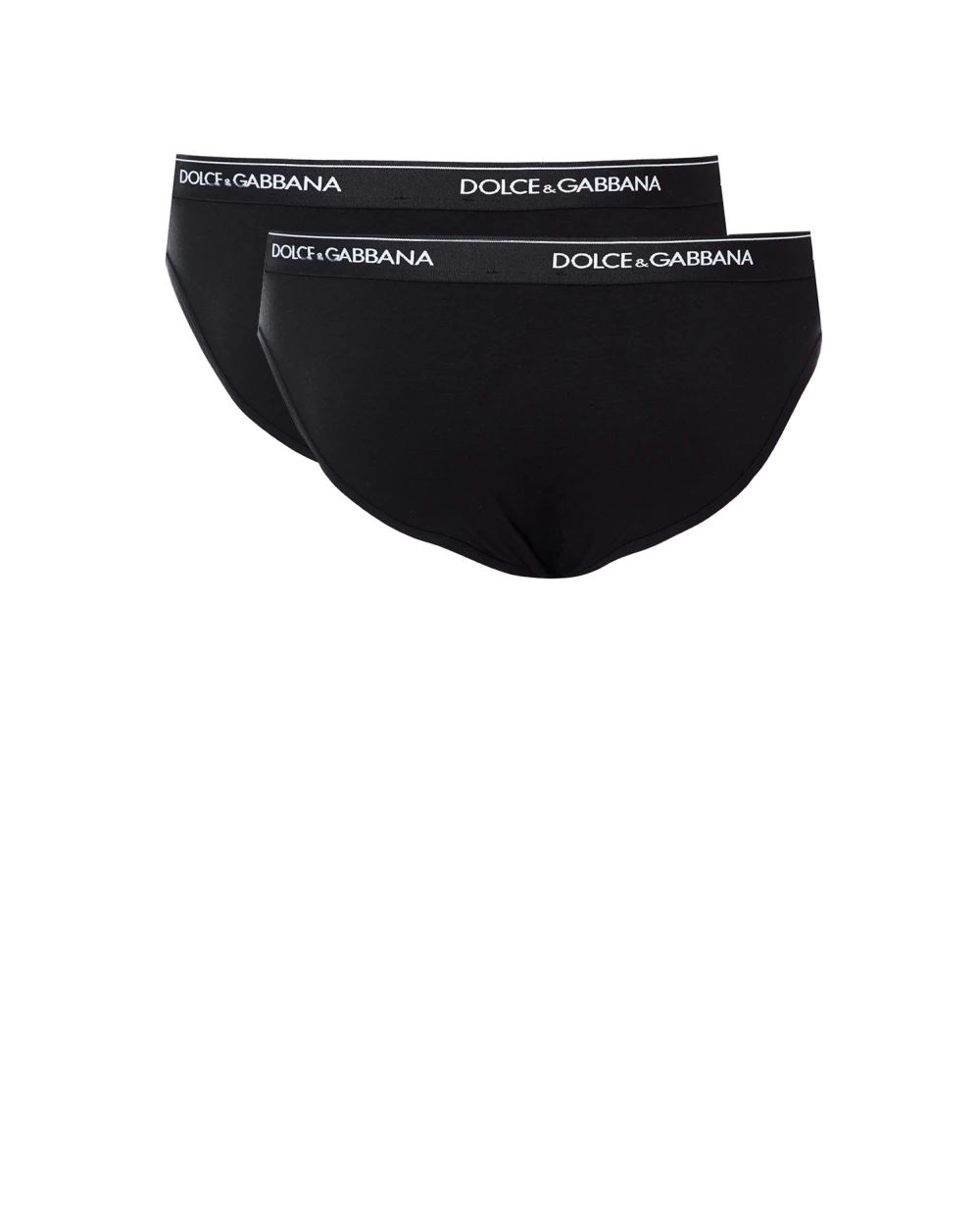 Брифы (2 шт.) Dolce&Gabbana M9C03J-ONN95, черный цвет • Купить в интернет-магазине Kameron