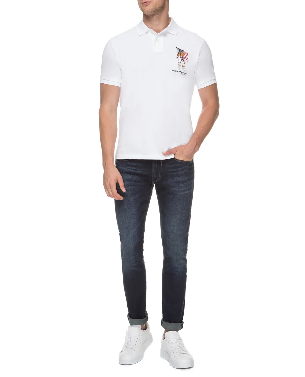 Джинсы Sullivan Polo Ralph Lauren 710751052001, темно-синий цвет • Купить в интернет-магазине Kameron