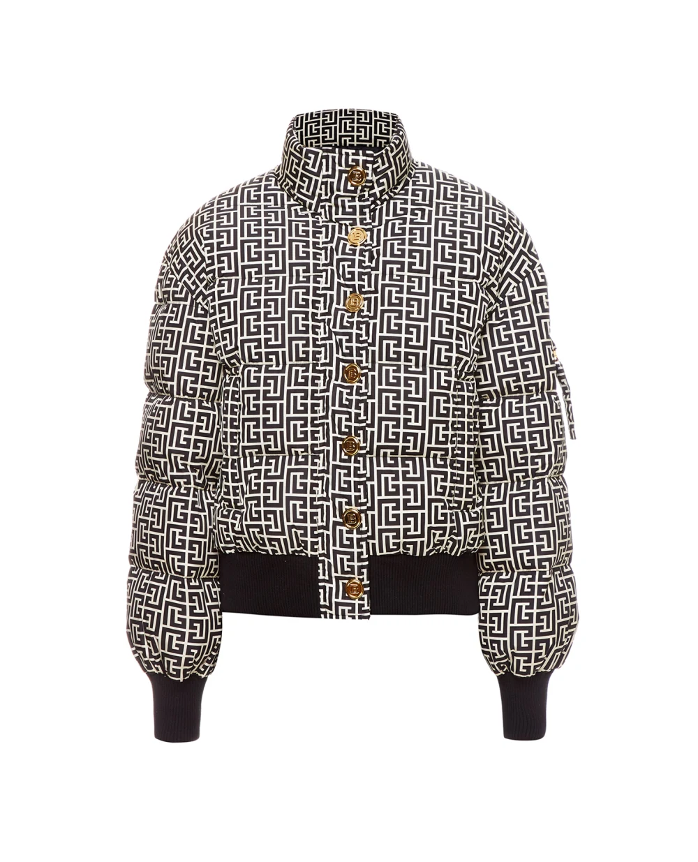 Пуховик Balmain WF1TP010I710, разноцветный цвет • Купить в интернет-магазине Kameron