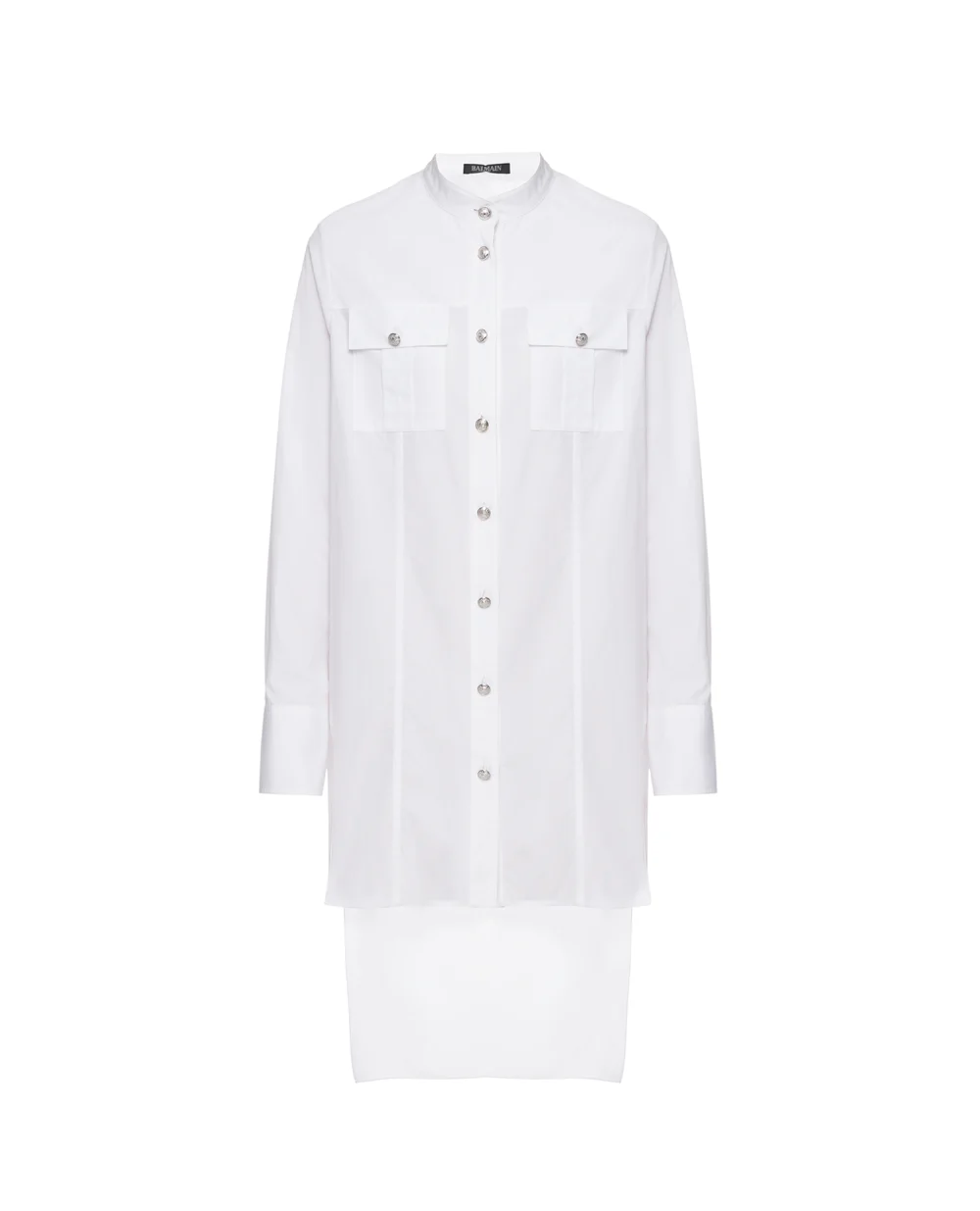 Рубашка Balmain RF02340124C, белый цвет • Купить в интернет-магазине Kameron