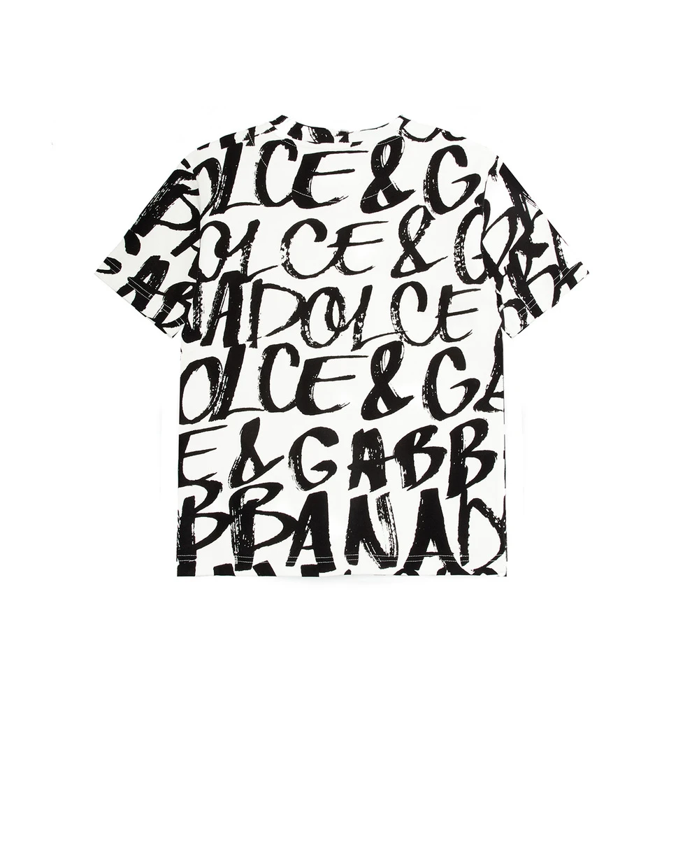 Футболка Dolce&Gabbana Kids L4JTDU-G7BCZ-B, белый цвет • Купить в интернет-магазине Kameron
