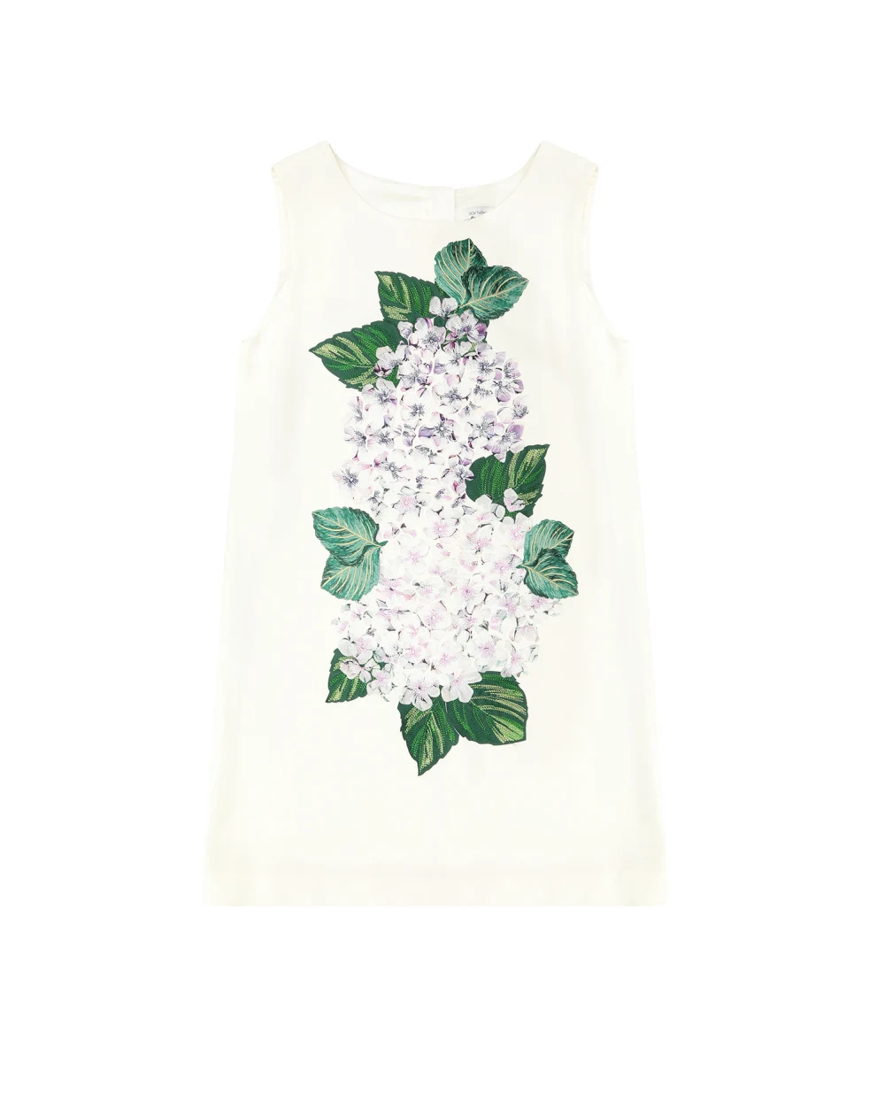 Детское платье Dolce&Gabbana Kids L53D09-LR104-B, белый цвет • Купить в интернет-магазине Kameron