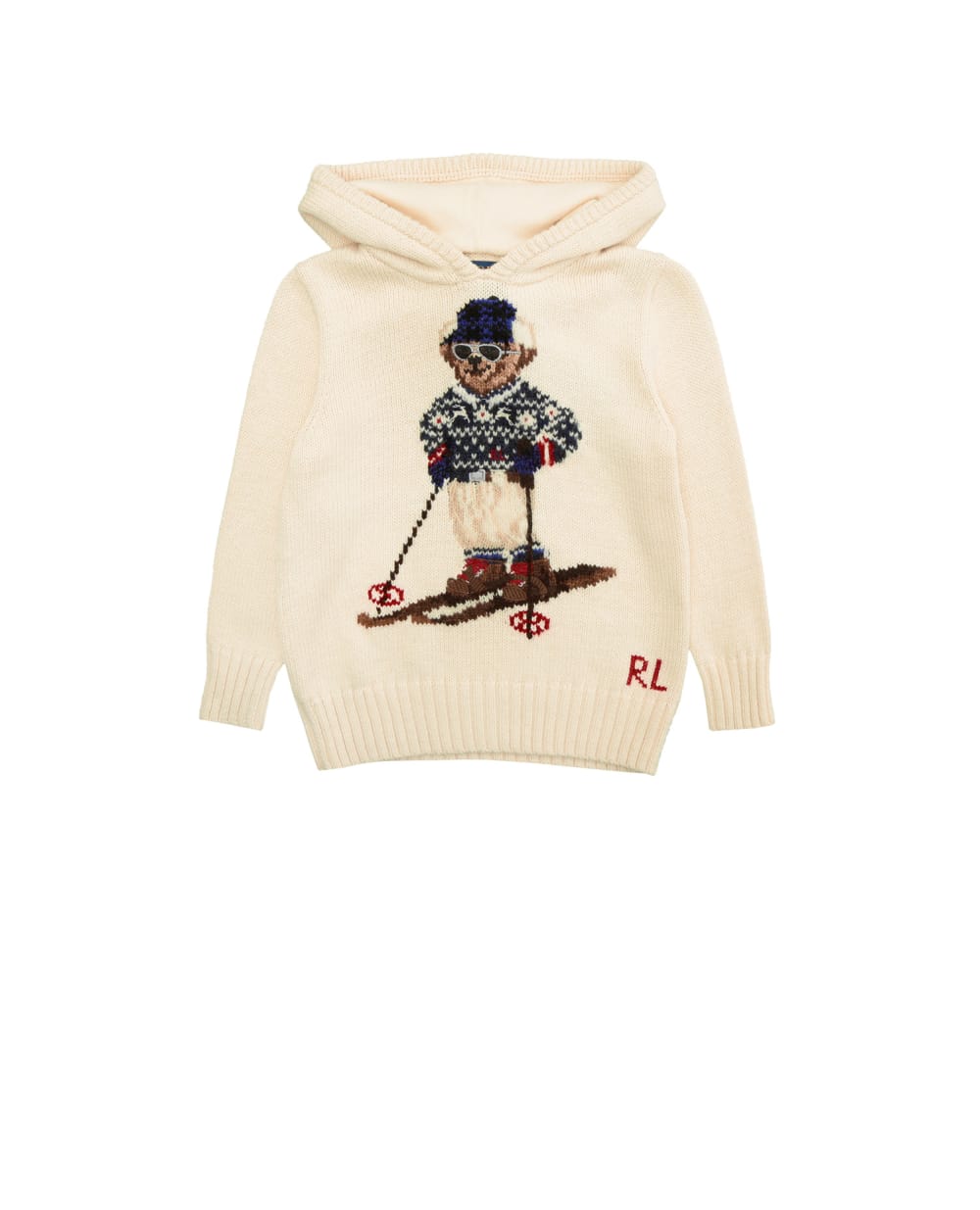 Худи Polo Ralph Lauren Kids 321853490001, белый цвет • Купить в интернет-магазине Kameron