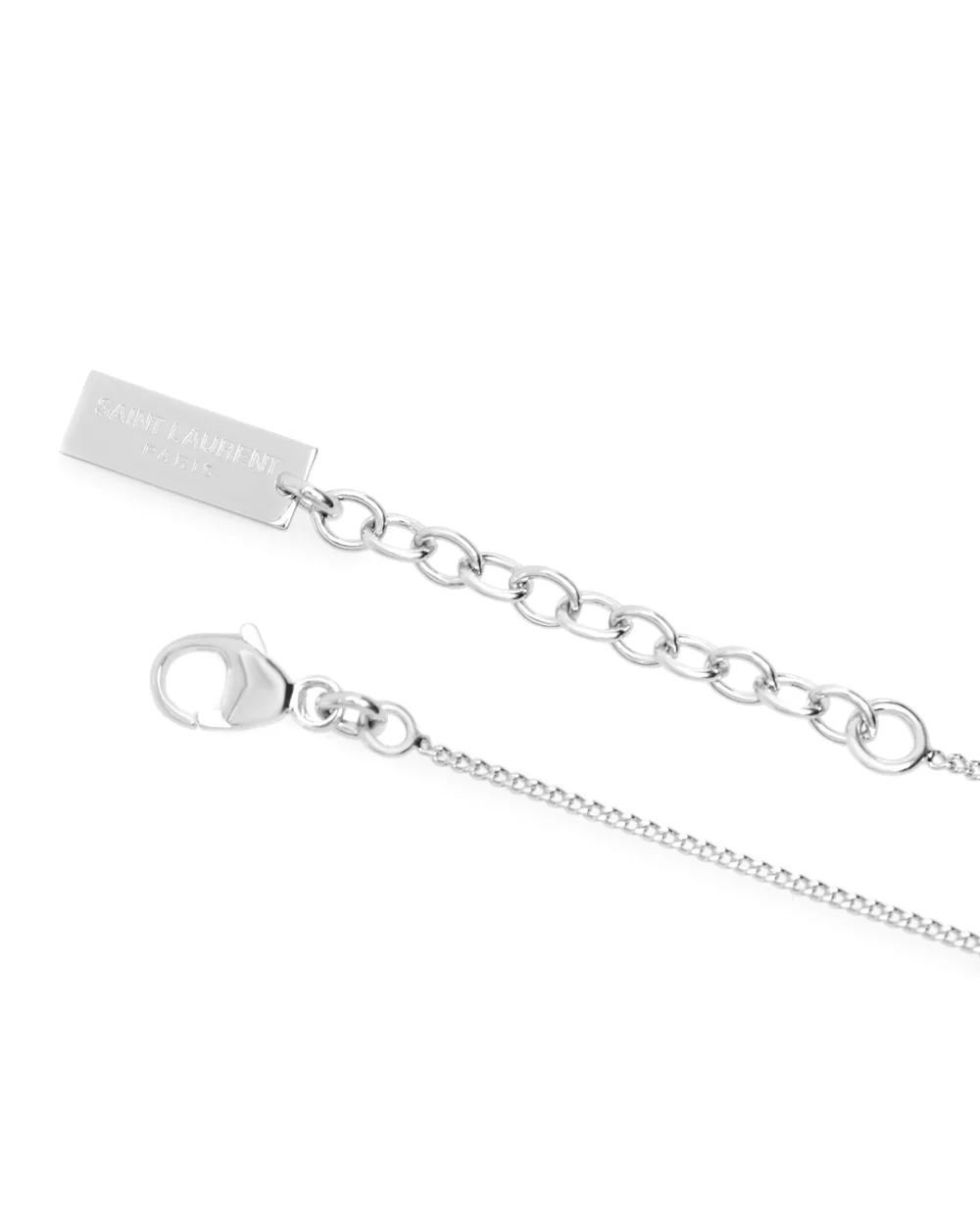 Браслет Charm Saint Laurent 635533-Y1500, серебряный цвет • Купить в интернет-магазине Kameron