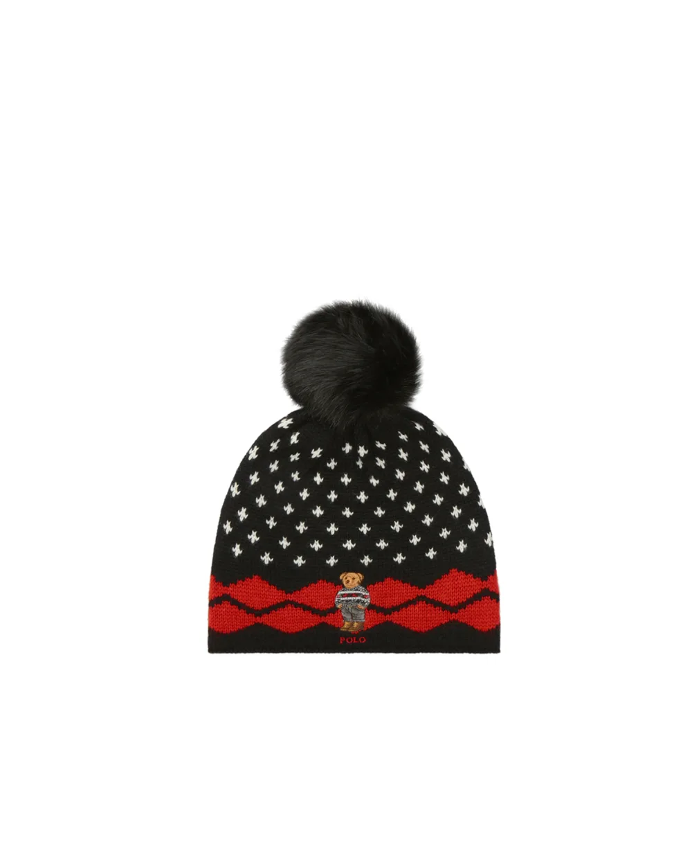 Шапка Polo Ralph Lauren 455858560001, черный цвет • Купить в интернет-магазине Kameron